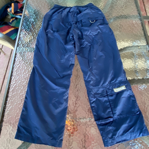 Vintage Nike Baggy Slush Wind Breaker Pants Nylon Cotton Lining - Picture 1 of 11